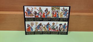 Lote 5 Postales Vintage Serie Ensueño