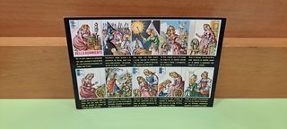 Lote 5 Postales Vintage Serie Ensueño