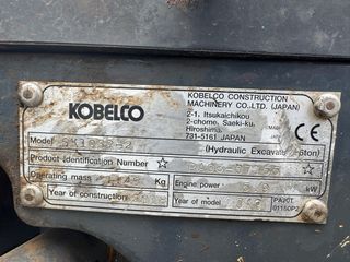 Mini excavadora Kobelco SK10SR-2