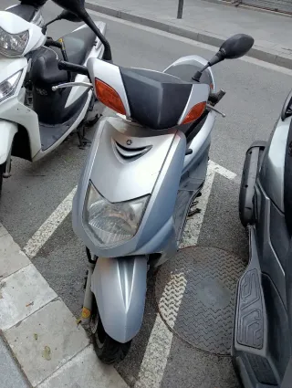 Yamaha Cygnus X 125 Plata