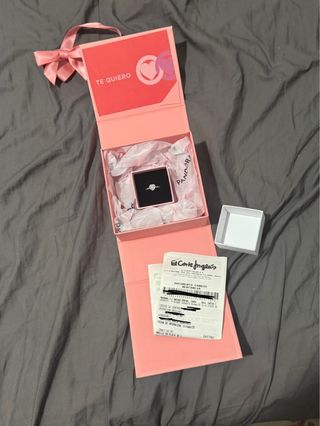 Anillo Pandora Corazón Plata