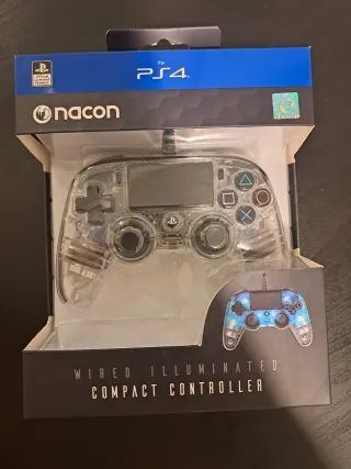 Mando Nacon para PS4 Oficial Transparente