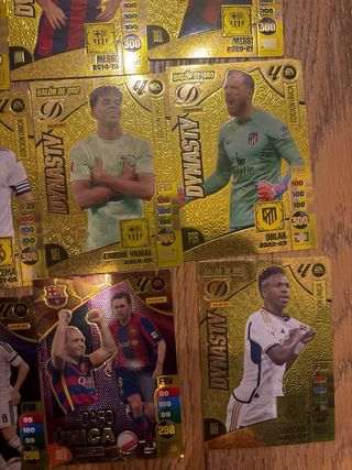 Cromos Adrenalyn: Balón de Oro y Edición Única