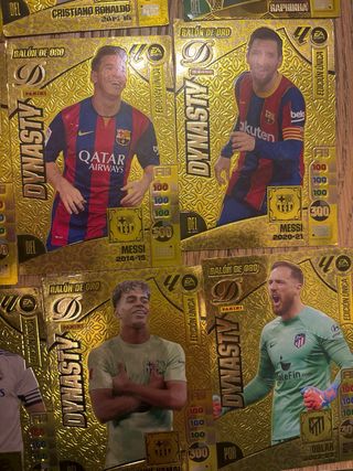 Cromos Adrenalyn: Balón de Oro y Edición Única