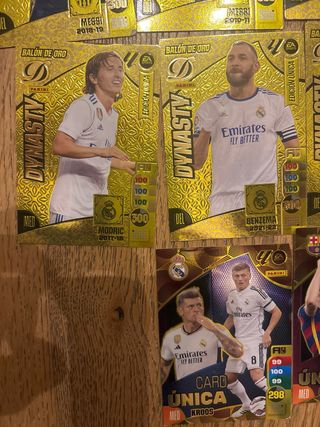 Cromos Adrenalyn: Balón de Oro y Edición Única