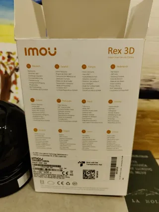 Cámara Vigilancia Imou Rex 3D 3MP/2K