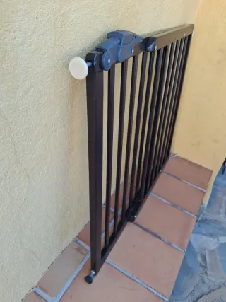 Barrera Seguridad Madera Niños/Mascotas