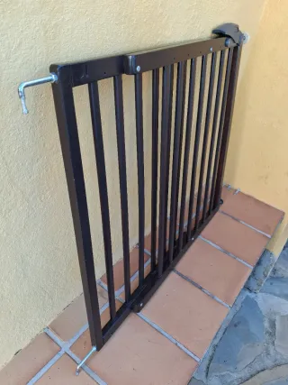 Barrera Seguridad Madera Niños/Mascotas