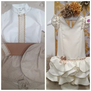 Traje de flamenca para niño