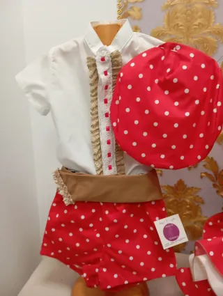 Traje de flamenca para niño