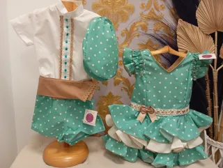 Traje de flamenca para niño