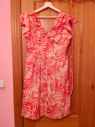 Vestido Pedro del Hierro floral rosa
