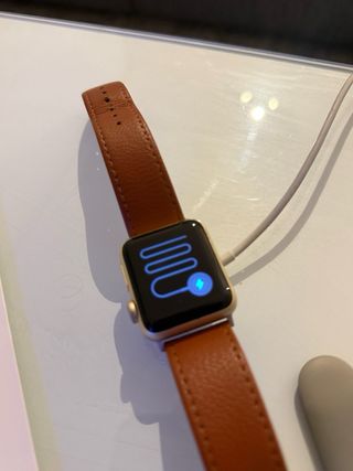 Apple Watch Series 2 - Correa Gris y Marrón