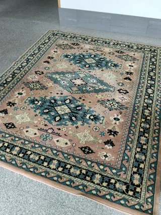 Alfombras persas Rosa y Turquesa