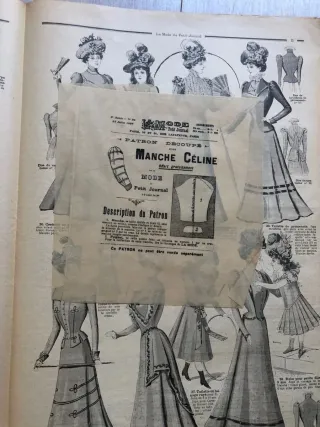 Riviste La Mode du Petit Journal 1898 cartamodelli