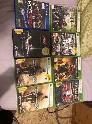 Lote Juegos Xbox 360 y PS4