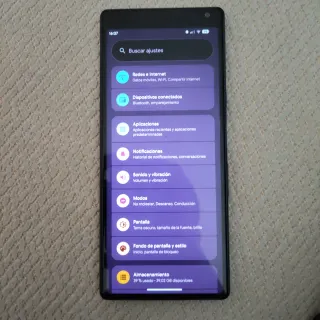 Sony Xperia 10 con android 16 (lineageos)
