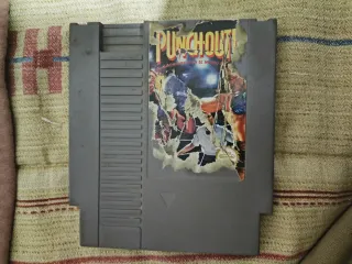 Punch Out!! Nintendo NES Cartucho