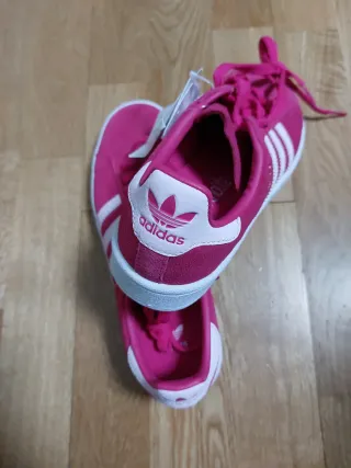 Zapatillas Adidas Campus J Rosa Talla 38.5