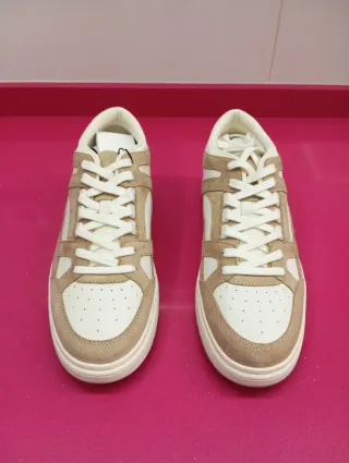 Zapatillas Zara marron y Blanco Hombre