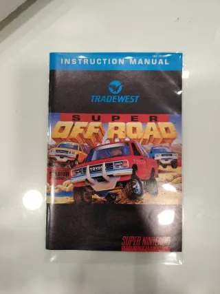 Super Off Road SNES + Manual + Caja