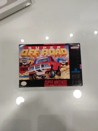 Super Off Road SNES + Manual + Caja