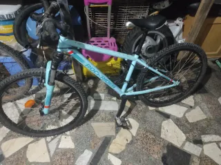 Bicicleta infantil azul