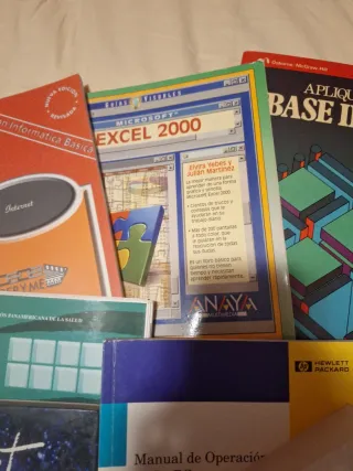 Libros variados informática