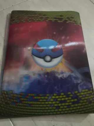 Álbum de cartas Pokémon 3D