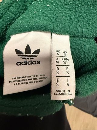 Forro polar Adidas vintage verde