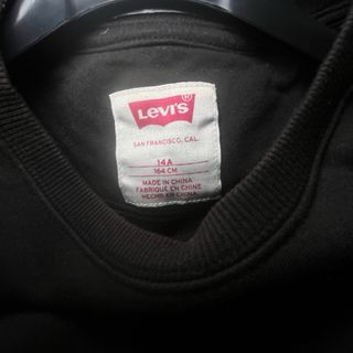 Sudadera Levis Negra