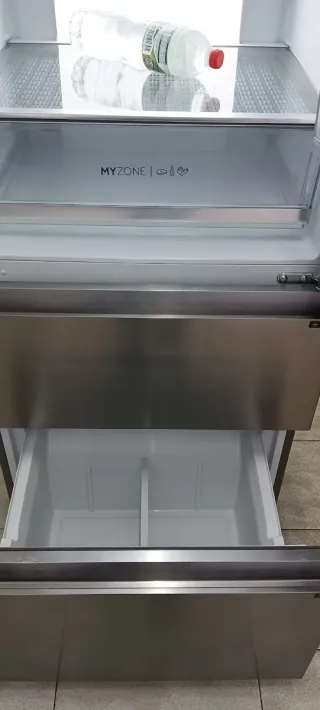 Nevera Haier Acero Inoxidable Combi Americana