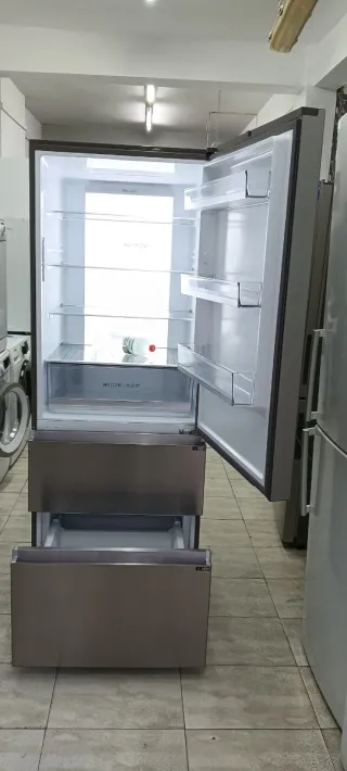 Nevera Haier Acero Inoxidable Combi Americana