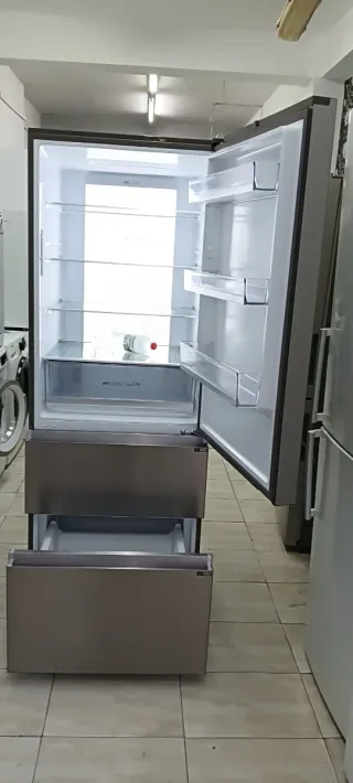 Nevera Haier Acero Inoxidable Combi Americana