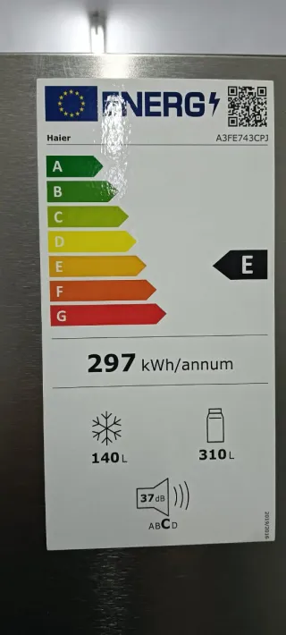 Nevera Haier Acero Inoxidable Combi Americana