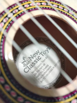 New Classic Toys Guitarra de Juguete Madera