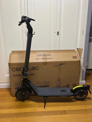 Patinete Cecotec Bongo D30 30Km Autonomía