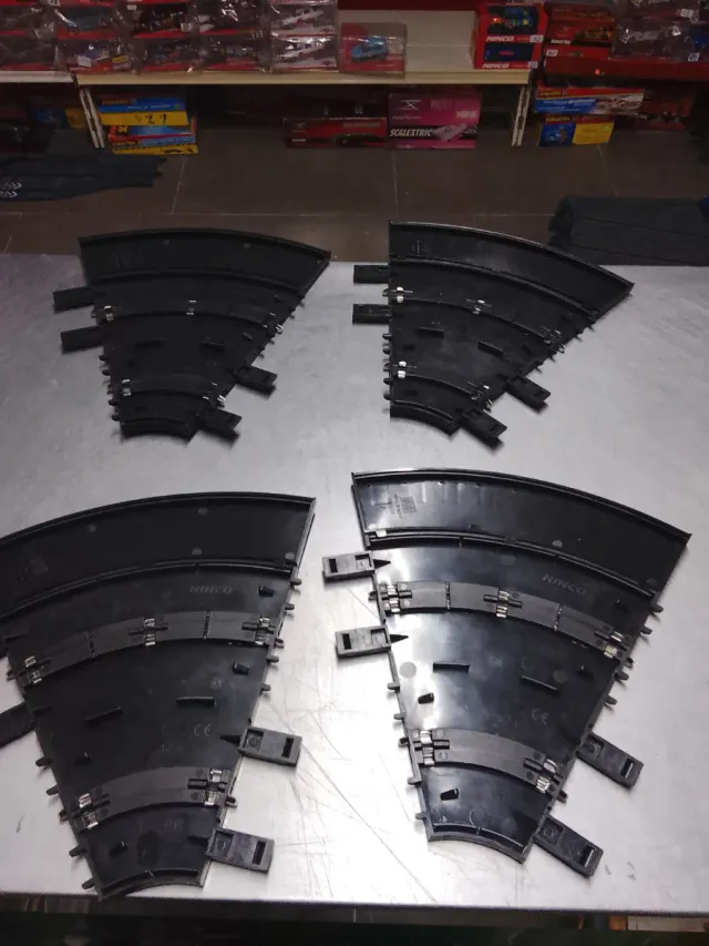 Ninco Lote 4 Curvas R1 con Bordes