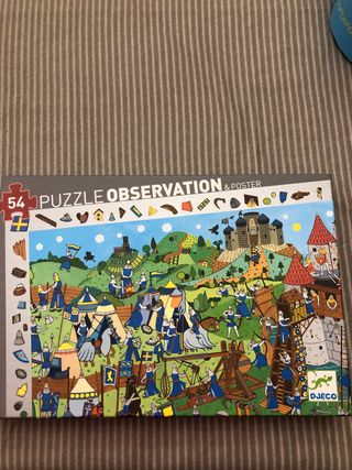 Puzzle Djeco 54 piezas observación
