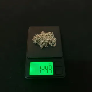 Cadena Rolo de Plata 925 (1er Ley)