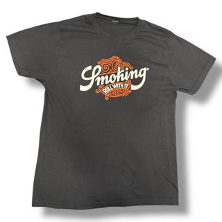 Camiseta Vintage Smoking Roll With It Negra