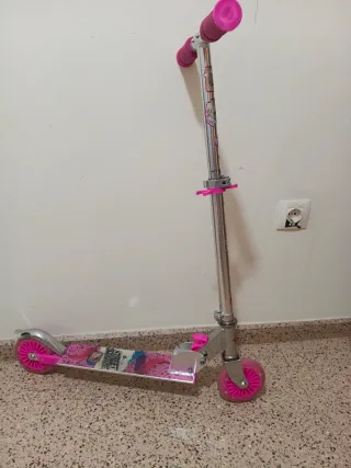 Patinete infantil rosa