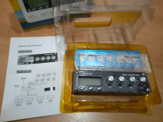 Control ventilador y temperatura Akasa