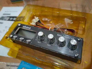 Control ventilador y temperatura Akasa