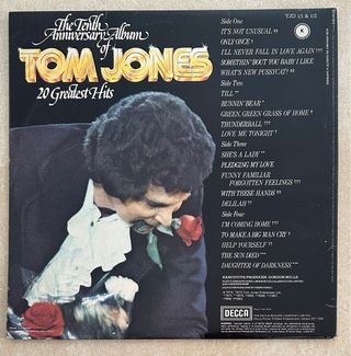 TOM JONES VINILO 2 LP GRANDES EXITOS