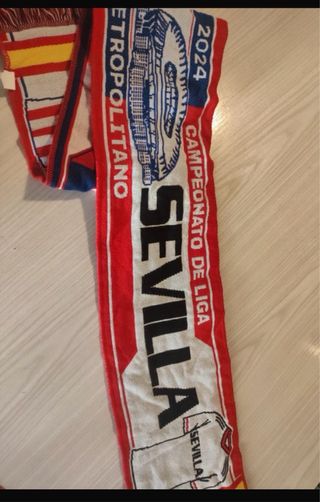 Bufanda Atlético de Madrid y Sevilla FC