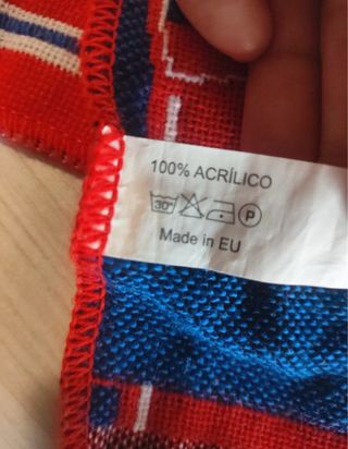 Bufanda Atlético de Madrid y Sevilla FC