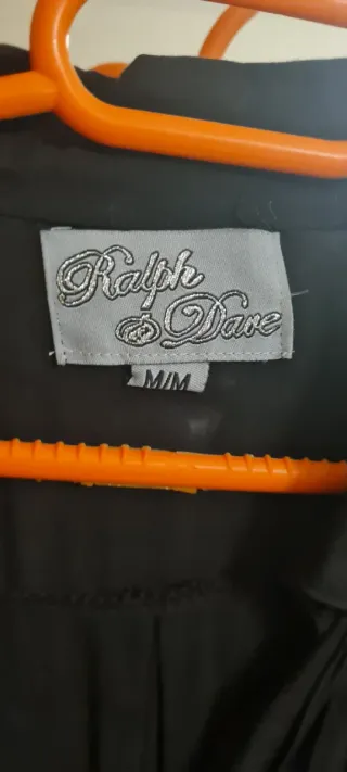 Pantalon de cuadros L   y blusa negra  M