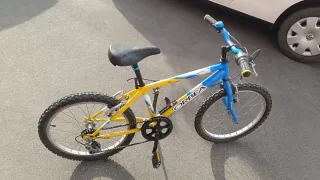 Bici Orbea 20" Azul y Amarilla