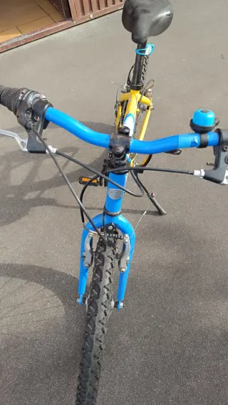 Bici Orbea 20" Azul y Amarilla